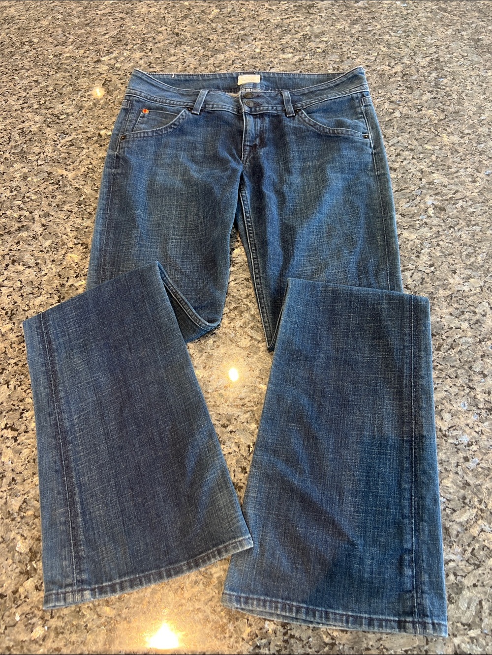 Hudson Jeans Women’s Flare Jeans in Blue Denim